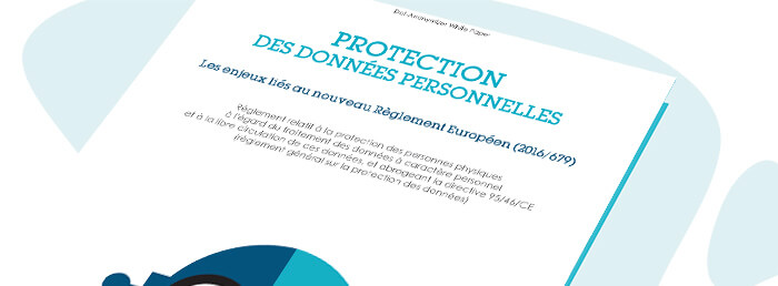 Bannière Protection des données personnelles